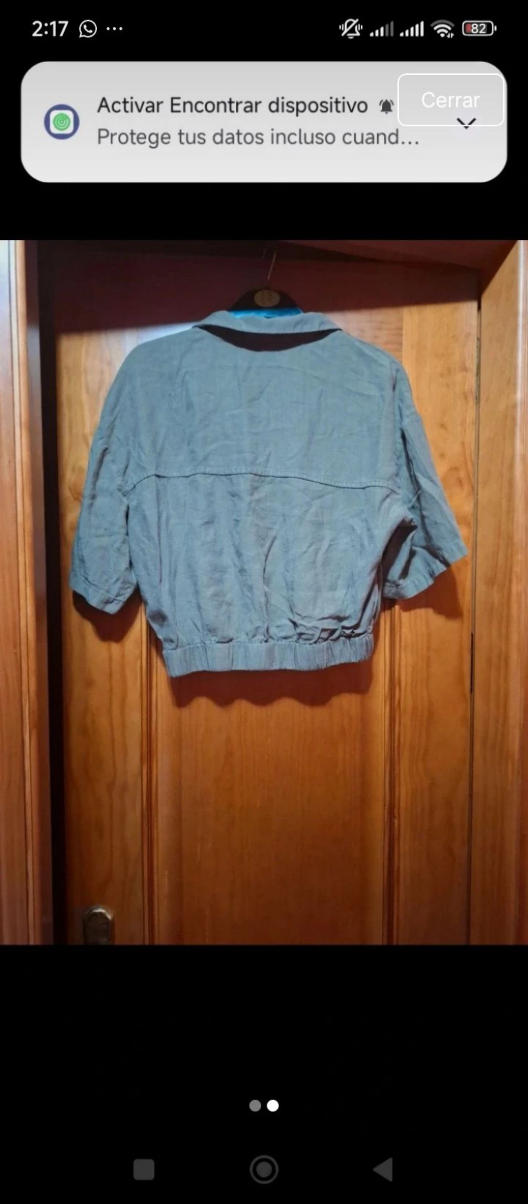 Crop top/short blouse inside – photo 2